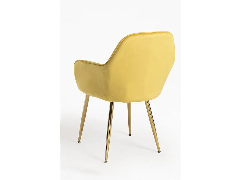 Sillas Comedor - Silla Chic Golden - Amarillo