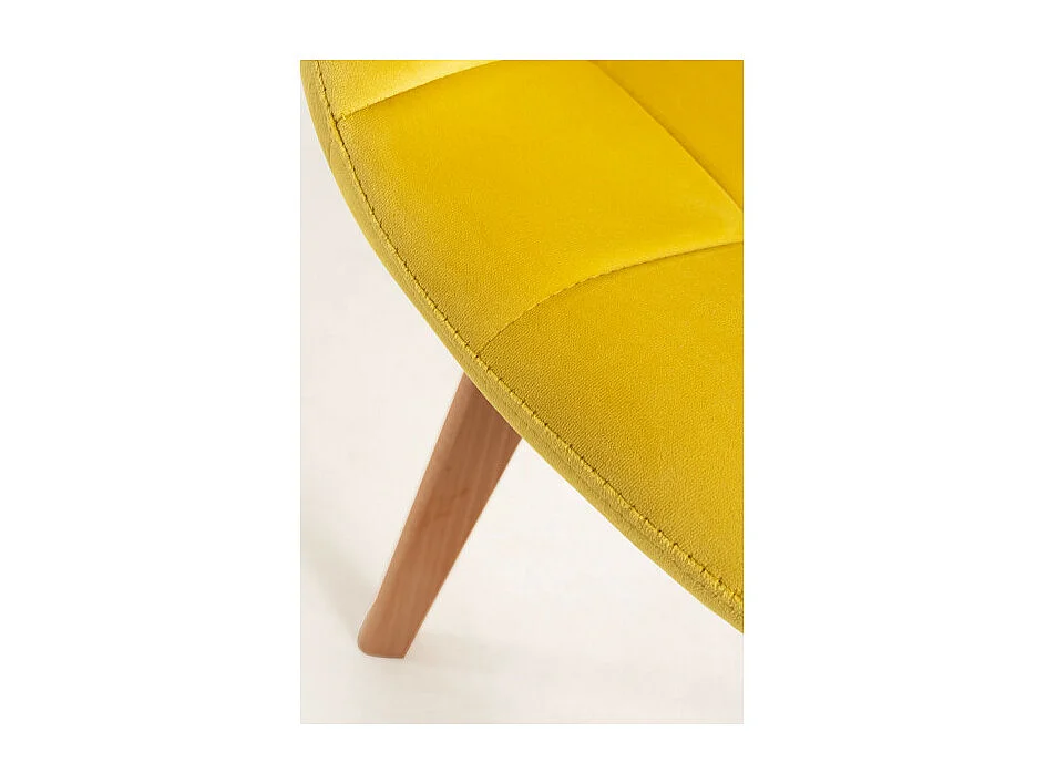 Sillas Comedor - Silla Kelen Terciopelo - Amarillo