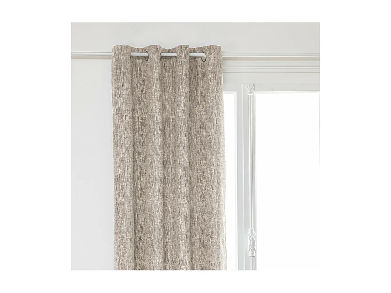 Cortina opaca de estilo moteado 140 x 260 cm