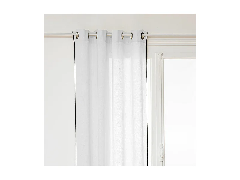 Cortina de pantalla en lino 100%