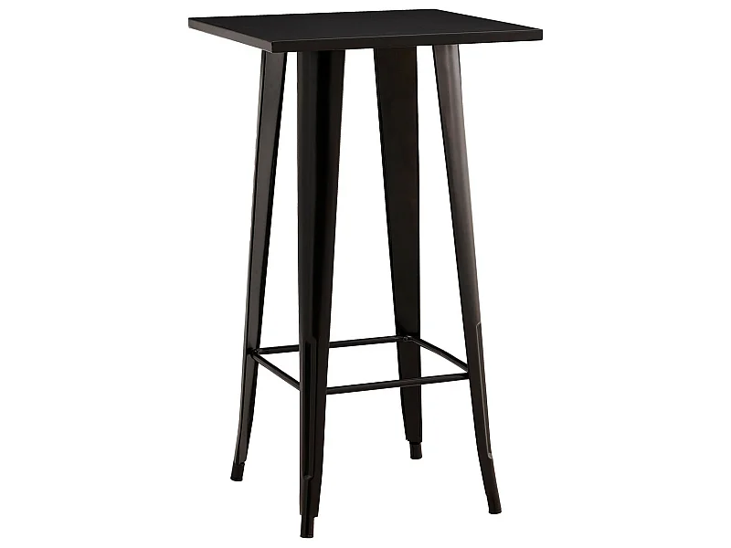 Mesa Auxiliar Alta Cuadrada Strong 60x60x105cm Thinia Home