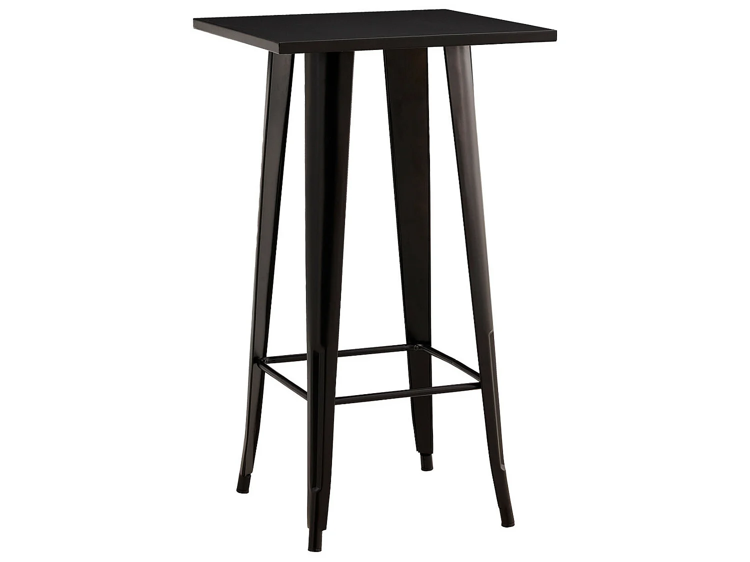 Mesa Auxiliar Alta Cuadrada Strong 60x60x105cm Thinia Home