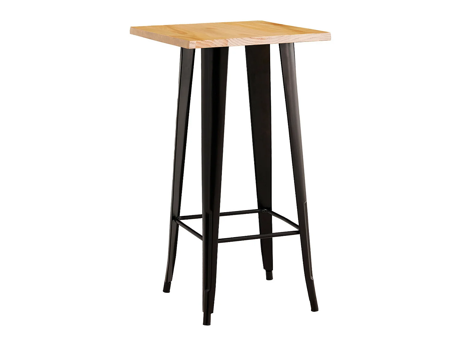 Mesa Auxiliar Alta Cuadrada Strong 60x60x105cm Thinia Home