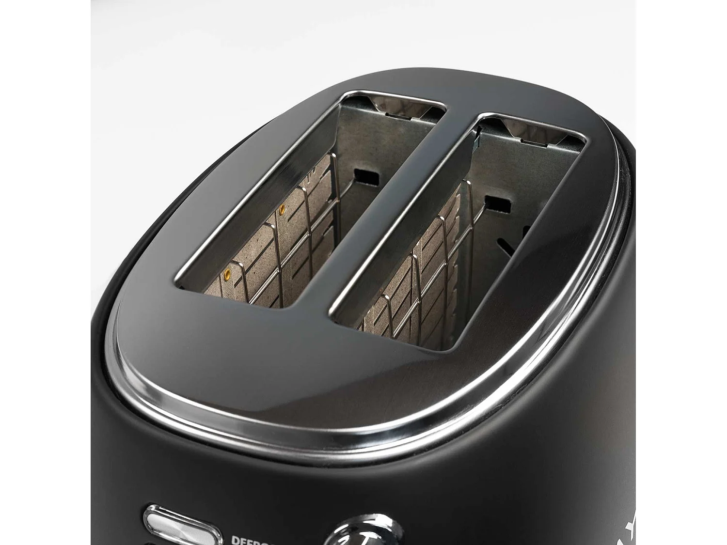 Dayron Retro Toaster 850W Nero/Argento