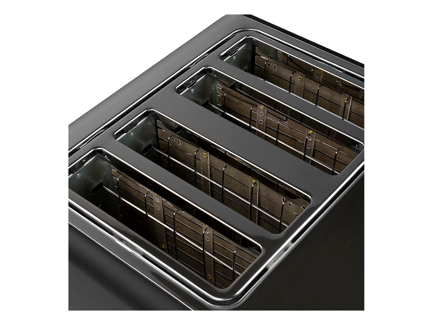 Grille-pain double  Retro 1500 W Noir/Argent Dayron