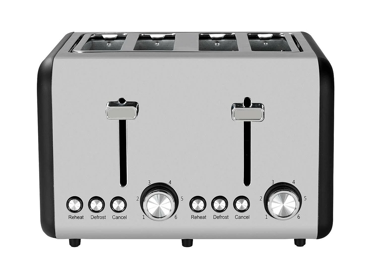 Tostapane doppio Retro 1500W Nero/Argento  Dayron