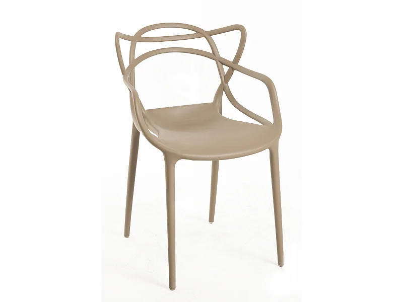 Sillas Comedor - Silla Korme - Beige