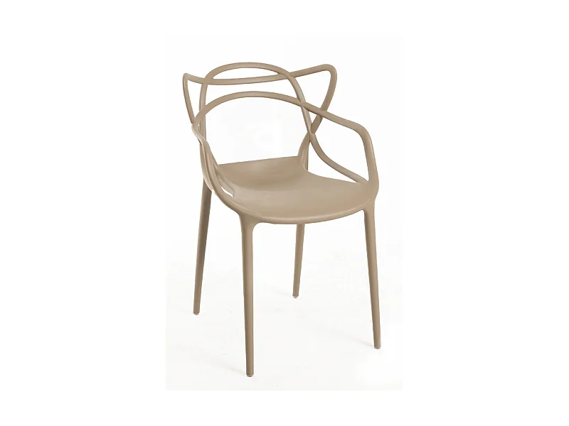 Sillas Comedor - Silla Korme - Beige