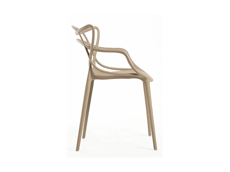 Sillas Comedor - Silla Korme - Beige