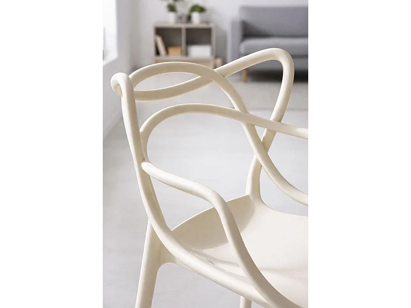 Sillas Comedor - Silla Korme - Beige