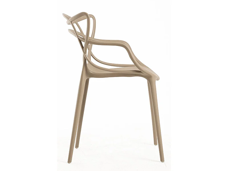 Sillas Comedor - Silla Korme - Beige