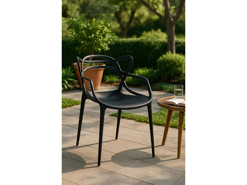 Sillas Comedor - Silla Korme - Negro