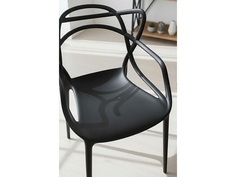 Sillas Comedor - Silla Korme - Negro