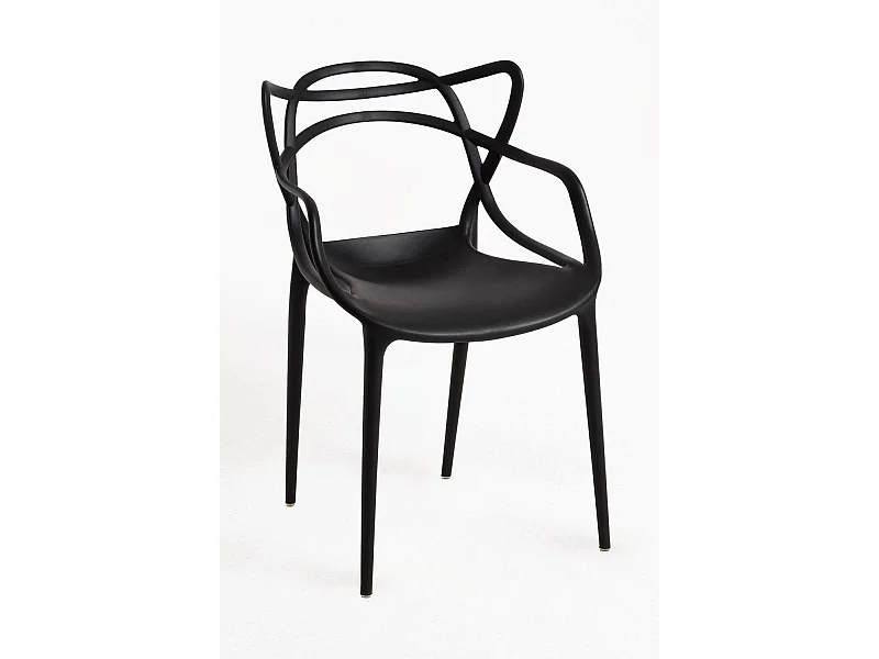 Sillas Comedor - Silla Korme - Negro