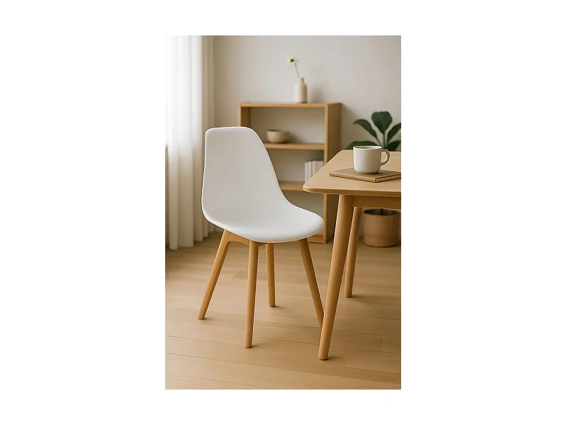 Sillas Comedor - Silla Kelen - Blanco