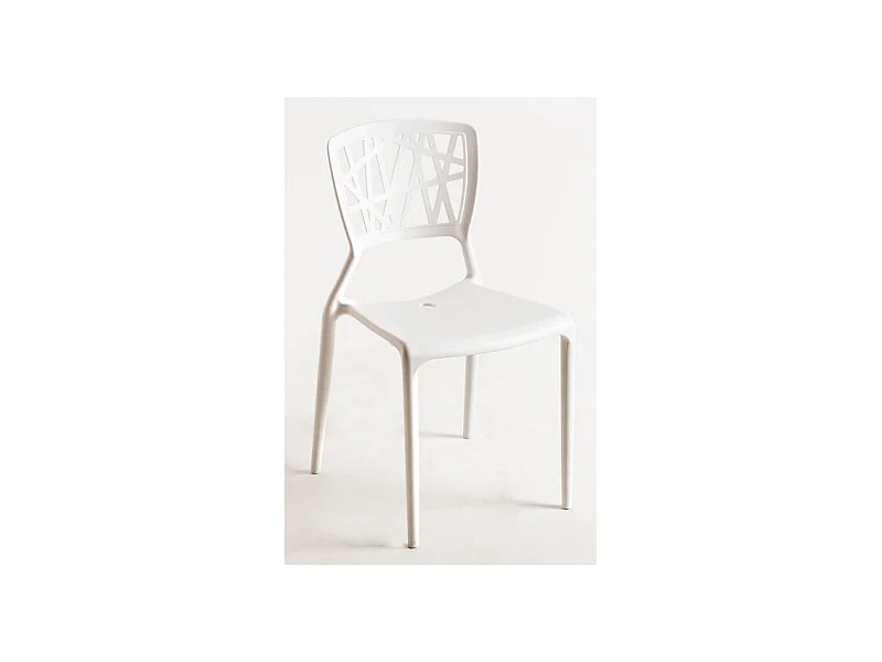 Sillas Comedor - Silla Delta - Blanco