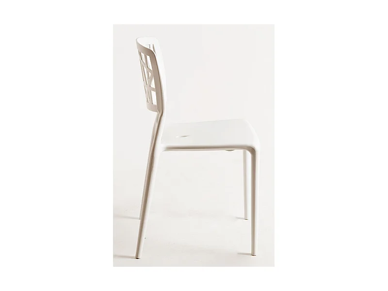 Sillas Comedor - Silla Delta - Blanco