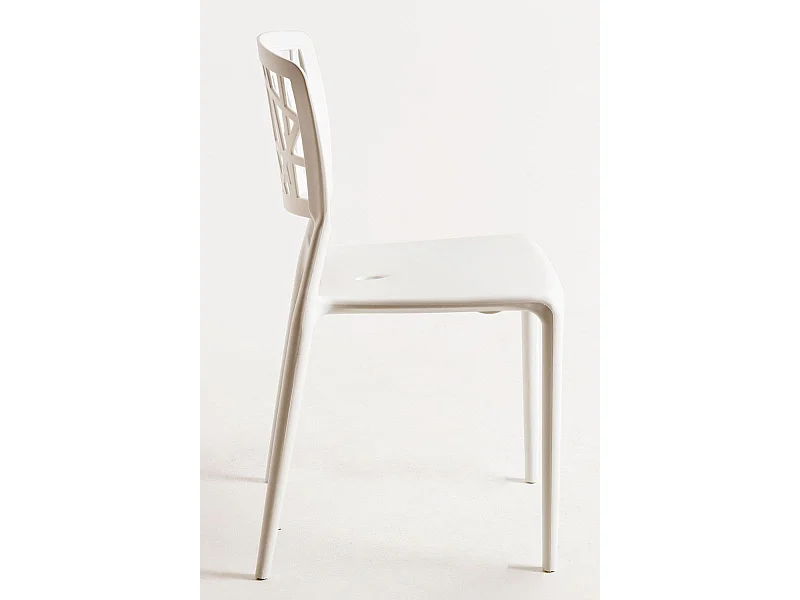 Sillas Comedor - Silla Delta - Blanco