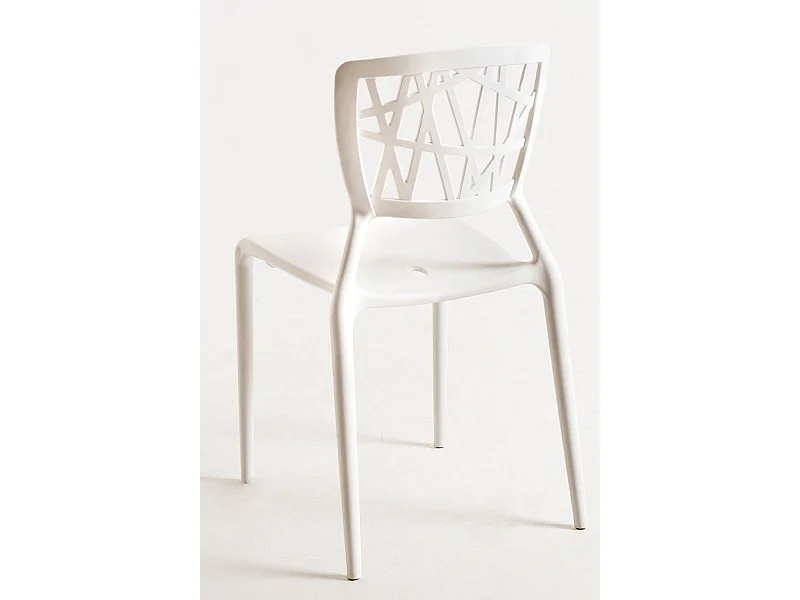 Sillas Comedor - Silla Delta - Blanco