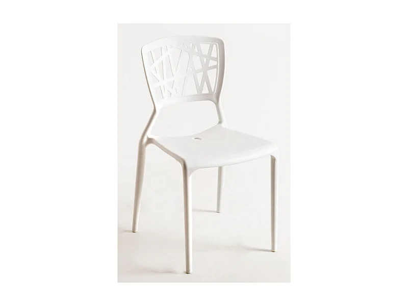 Sillas Comedor - Silla Delta - Blanco