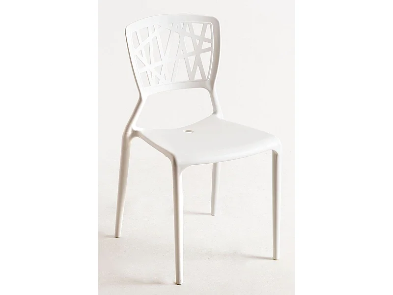 Sillas Comedor - Silla Delta - Blanco