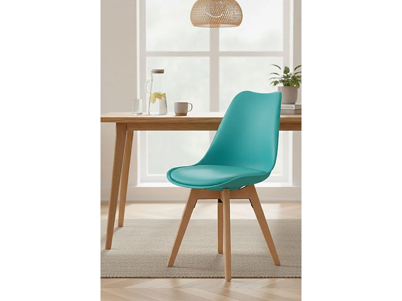 Sillas Comedor - Silla Synk Basic - Aguamarina