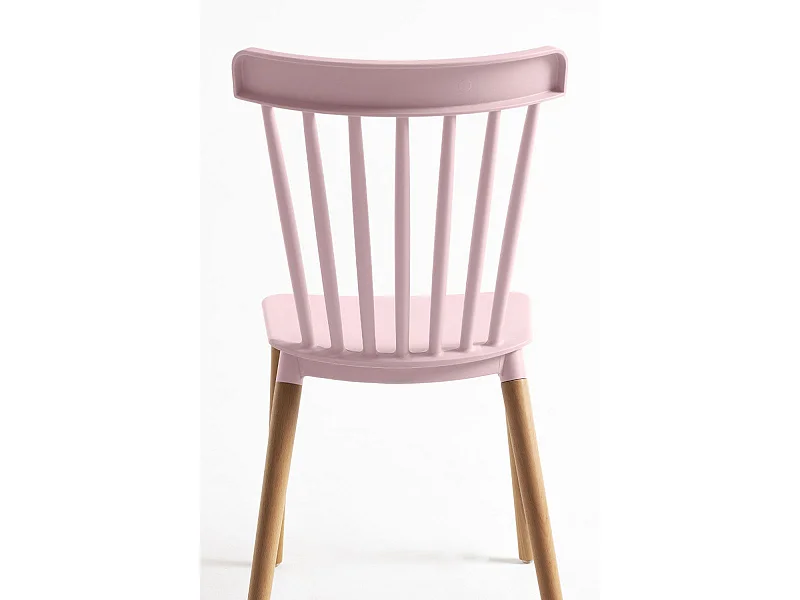 Sillas Comedor - Silla Leka - Rosa