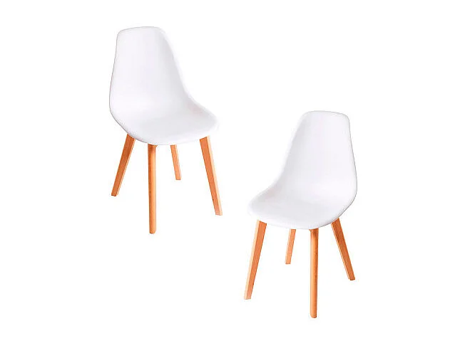 Packs Sillas Comedor - Pack 2 Sillas Kelen - Blanco