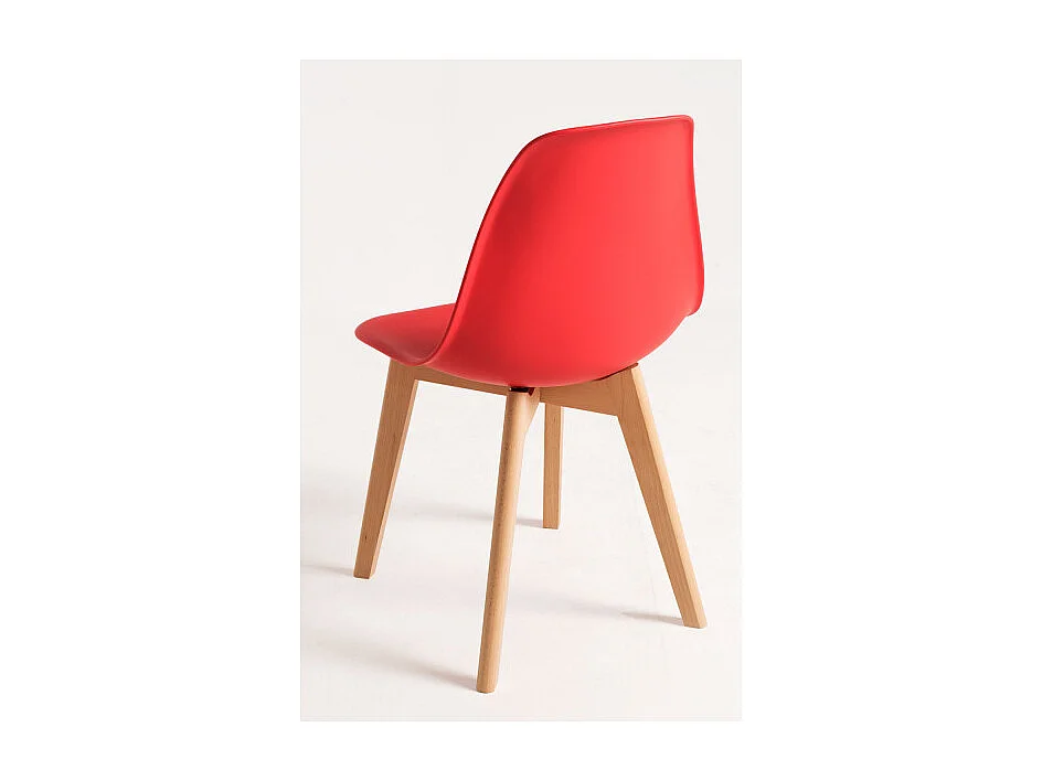 Sillas Comedor - Silla Kelen - Rojo