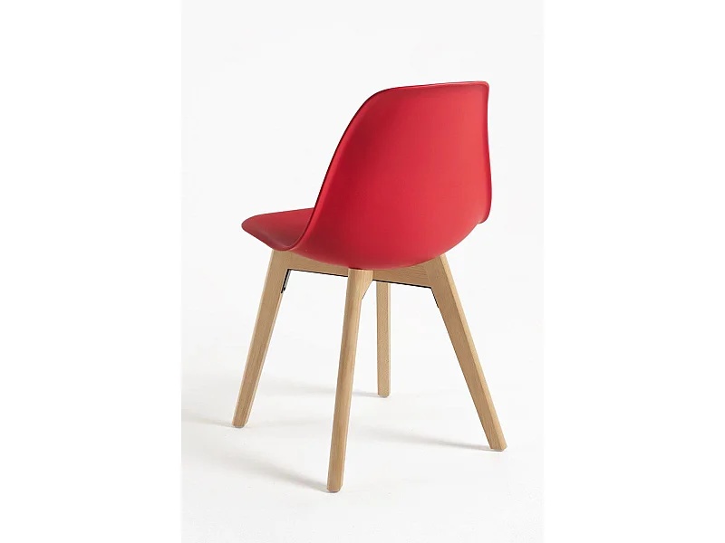 Sillas Comedor - Silla Kelen - Rojo
