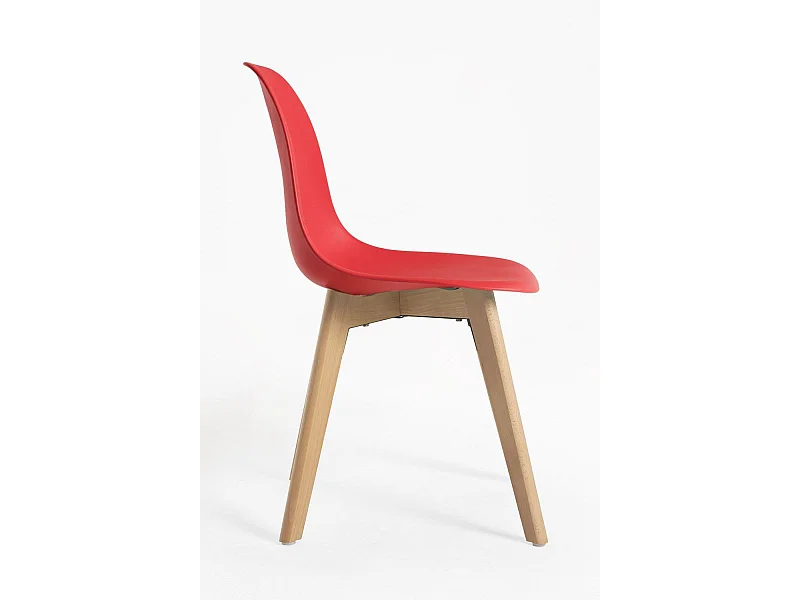 Sillas Comedor - Silla Kelen - Rojo