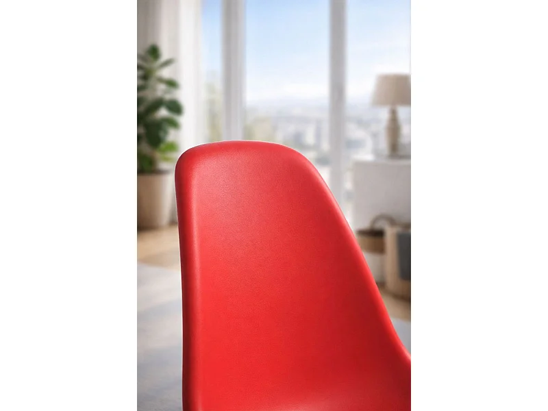 Sillas Comedor - Silla Kelen - Rojo