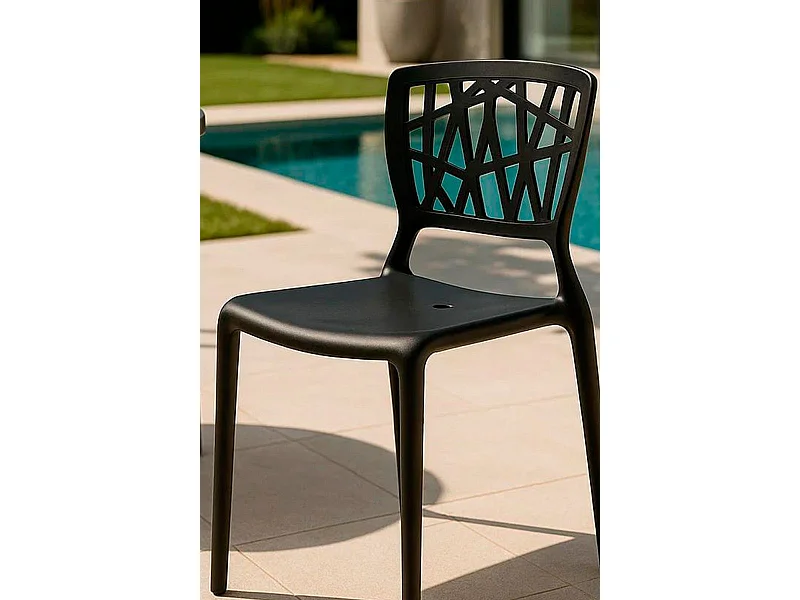 Sillas Comedor - Silla Delta - Negro