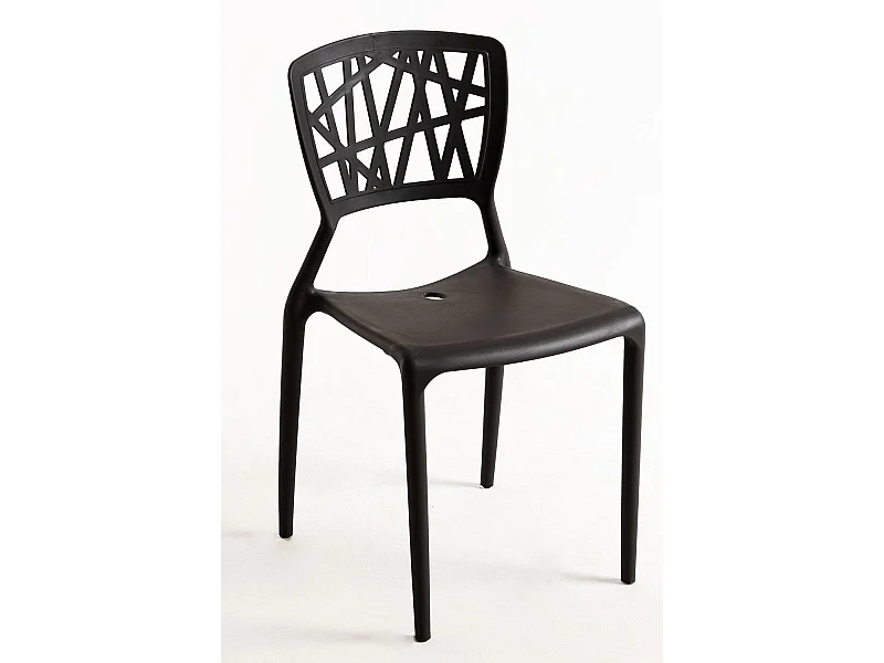 Sillas Comedor - Silla Delta - Negro