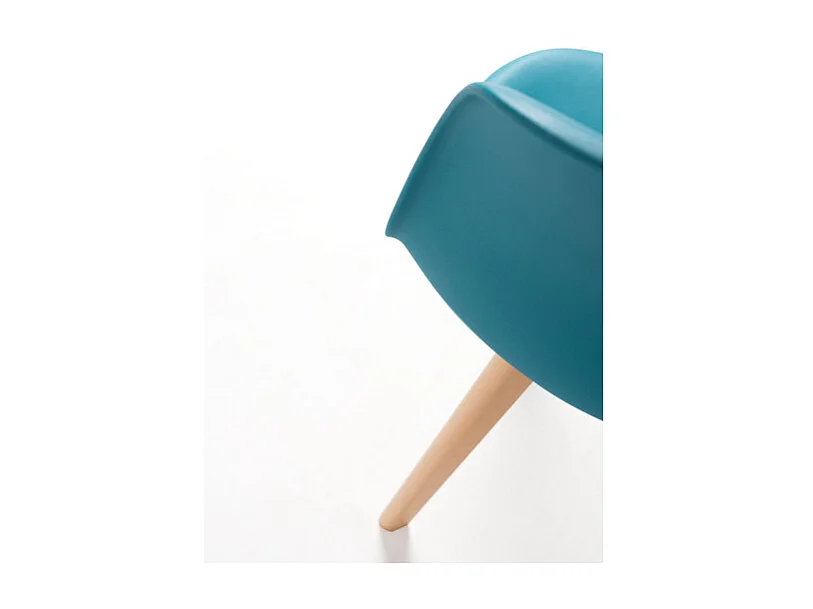 Sillas Comedor - Silla Kelen - Verde azulado