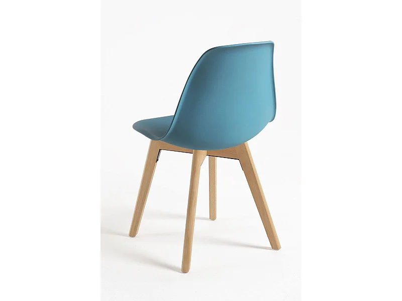 Sillas Comedor - Silla Kelen - Verde azulado