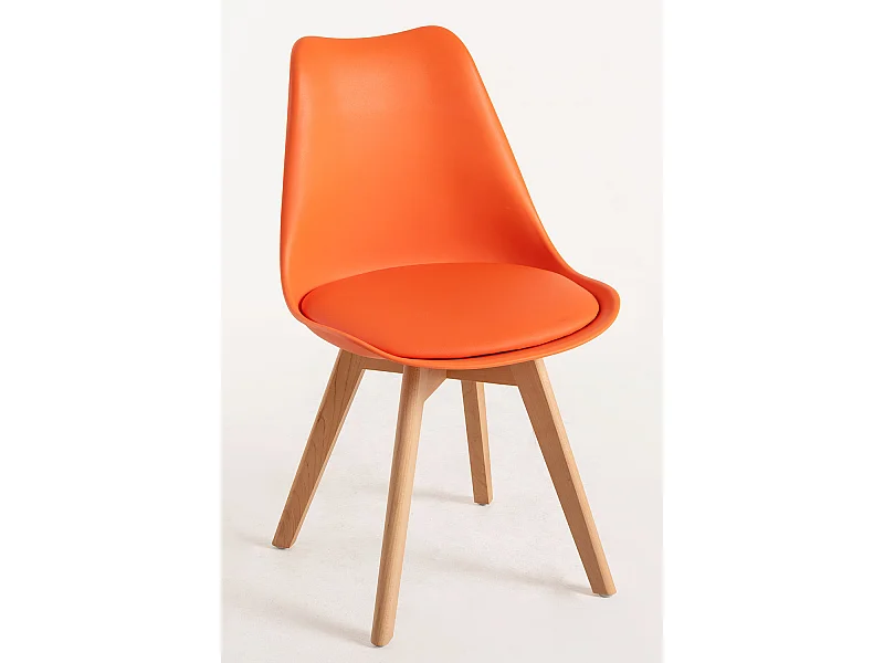 Packs Sillas Comedor - Pack 2 Sillas Synk Basic - Naranja