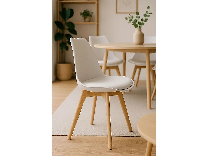 Sillas Comedor - Silla Synk Basic - Blanco