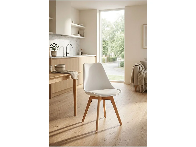 Sillas Comedor - Silla Synk Basic - Blanco