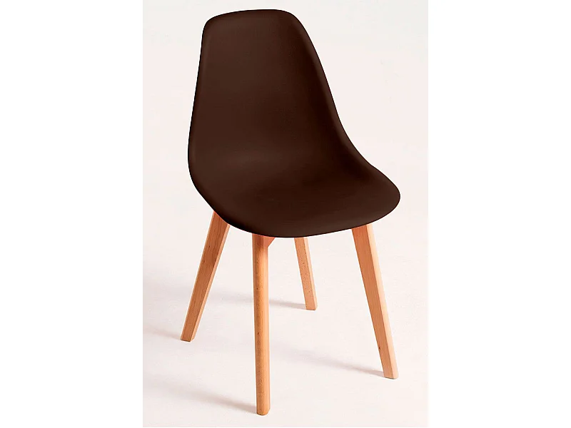 Sillas Comedor - Silla Kelen - Marrón