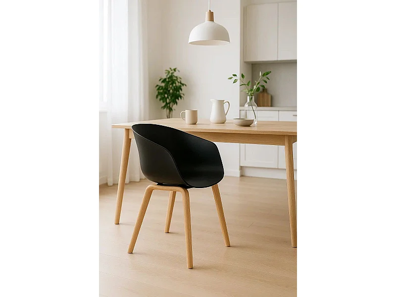 Sillas Comedor - Silla Hema - Negro