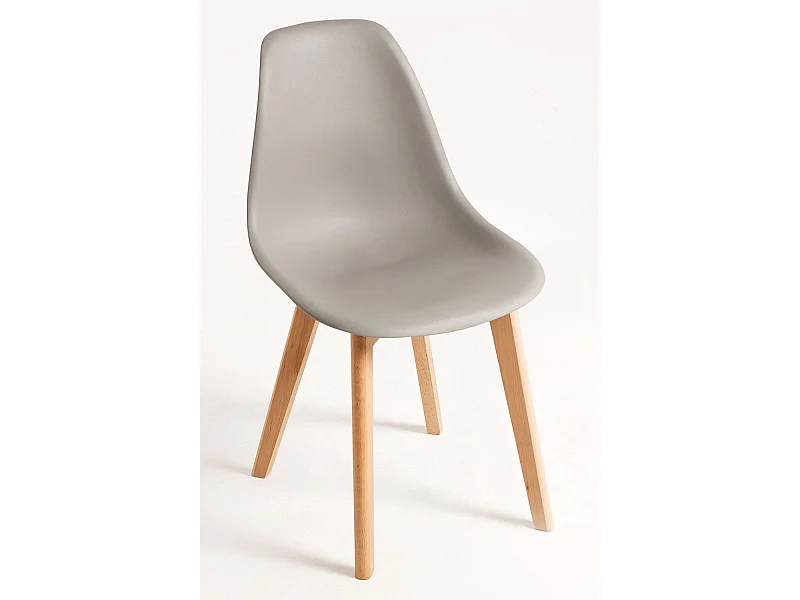 Sillas Comedor - Silla Kelen - Gris claro