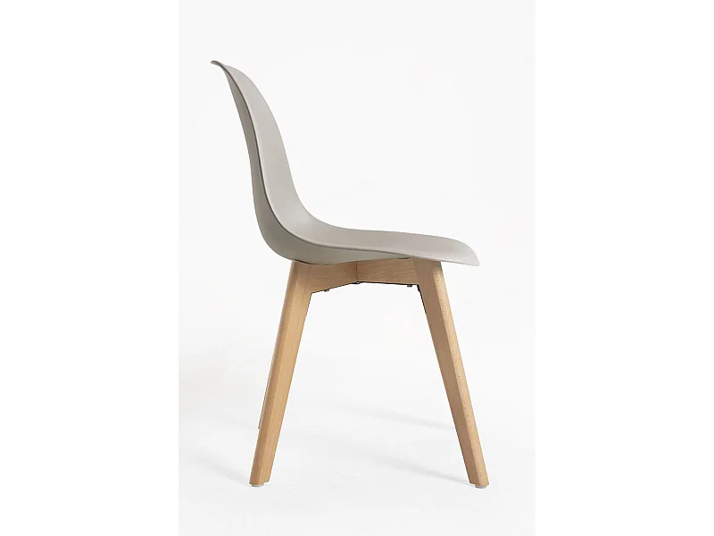 Sillas Comedor - Silla Kelen - Gris claro