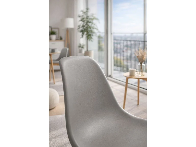 Sillas Comedor - Silla Kelen - Gris claro