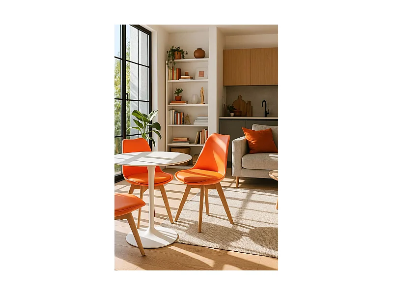 Sillas Comedor - Silla Synk Basic - Naranja