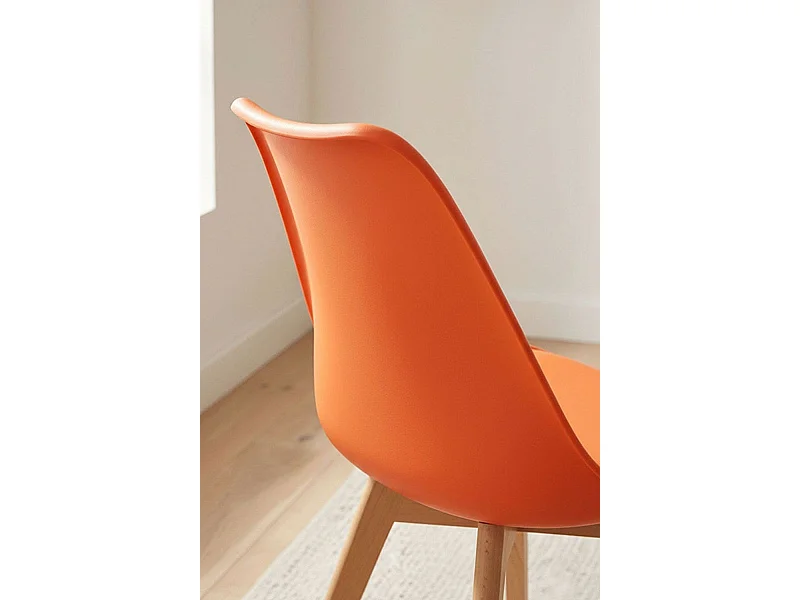 Sillas Comedor - Silla Synk Basic - Naranja