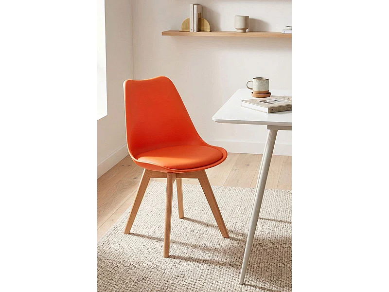 Sillas Comedor - Silla Synk Basic - Naranja