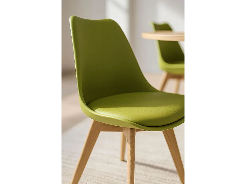 Packs Sillas Comedor - Pack 4 Sillas Synk Basic - Verde Claro