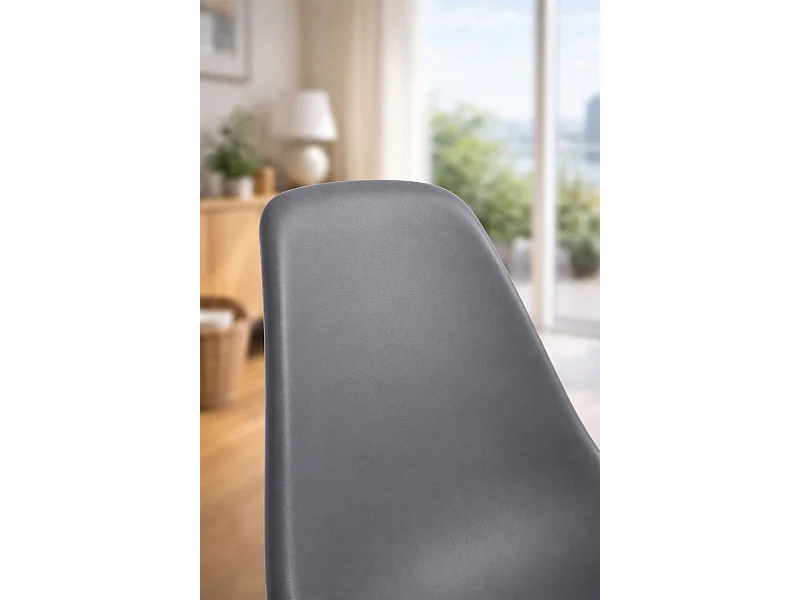 Sillas Comedor - Silla Kelen - Gris oscuro