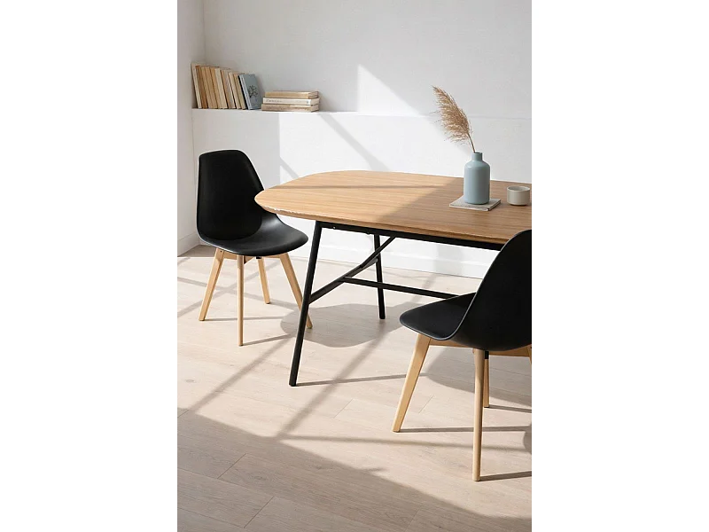 Sillas Comedor - Silla Kelen - Negro